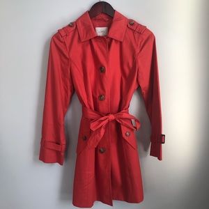 NWT | Loft | Burnt Orange Trench Coat | sz SP